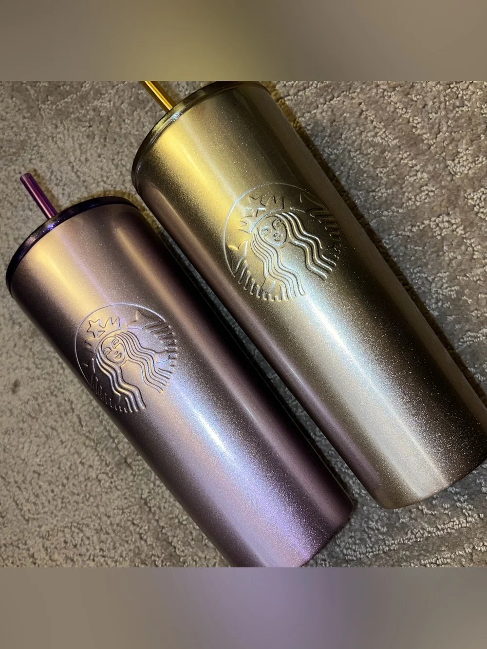 New 2023 Set Of 4 CA Disney Parks Starbucks Park Icons Stainless Steel Tumblers